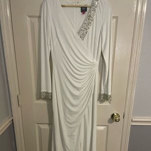 Ivory Beaded Gown